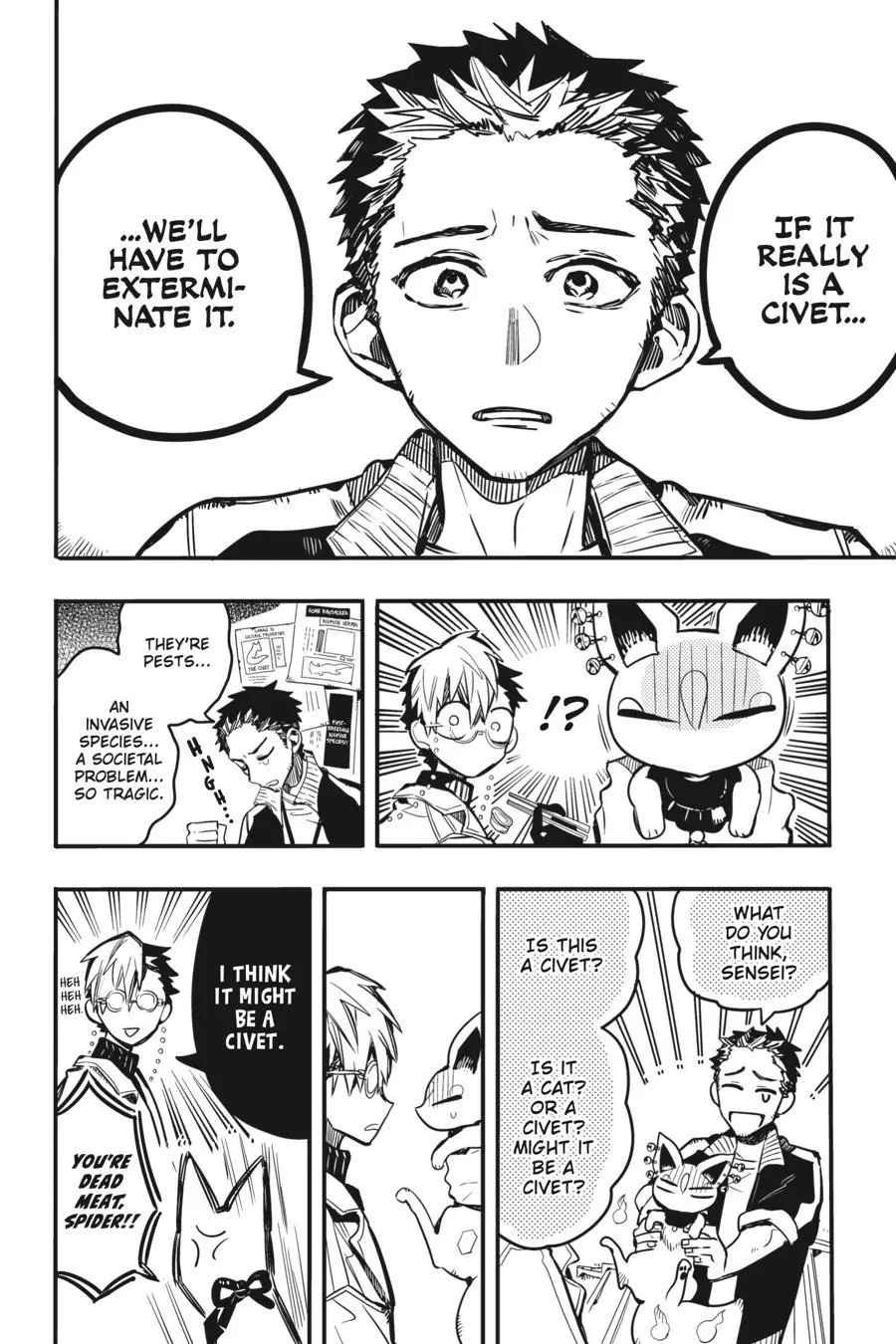 Read After-school Hanako-kun Manga Online