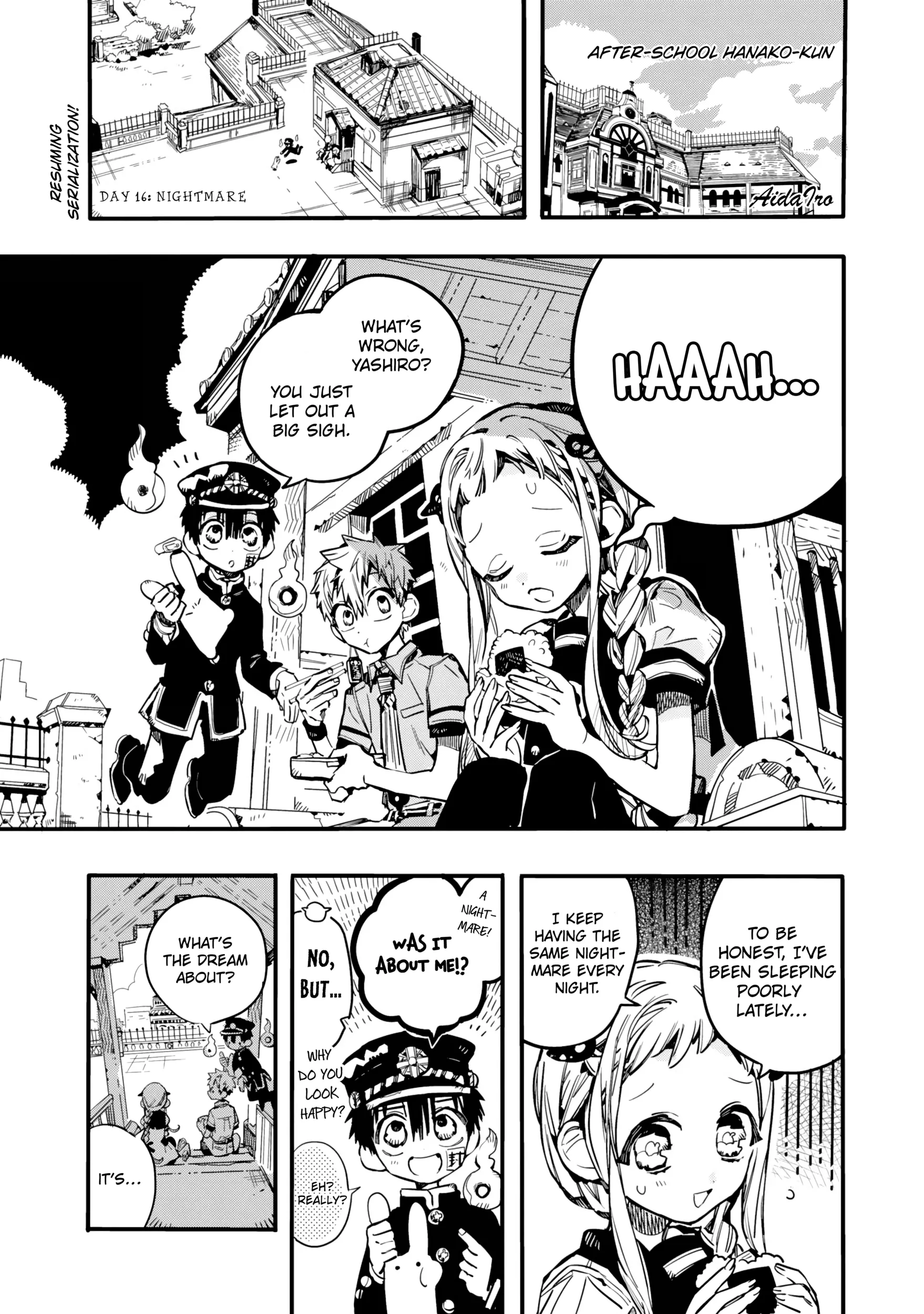 Read After-school Hanako-kun Manga Online