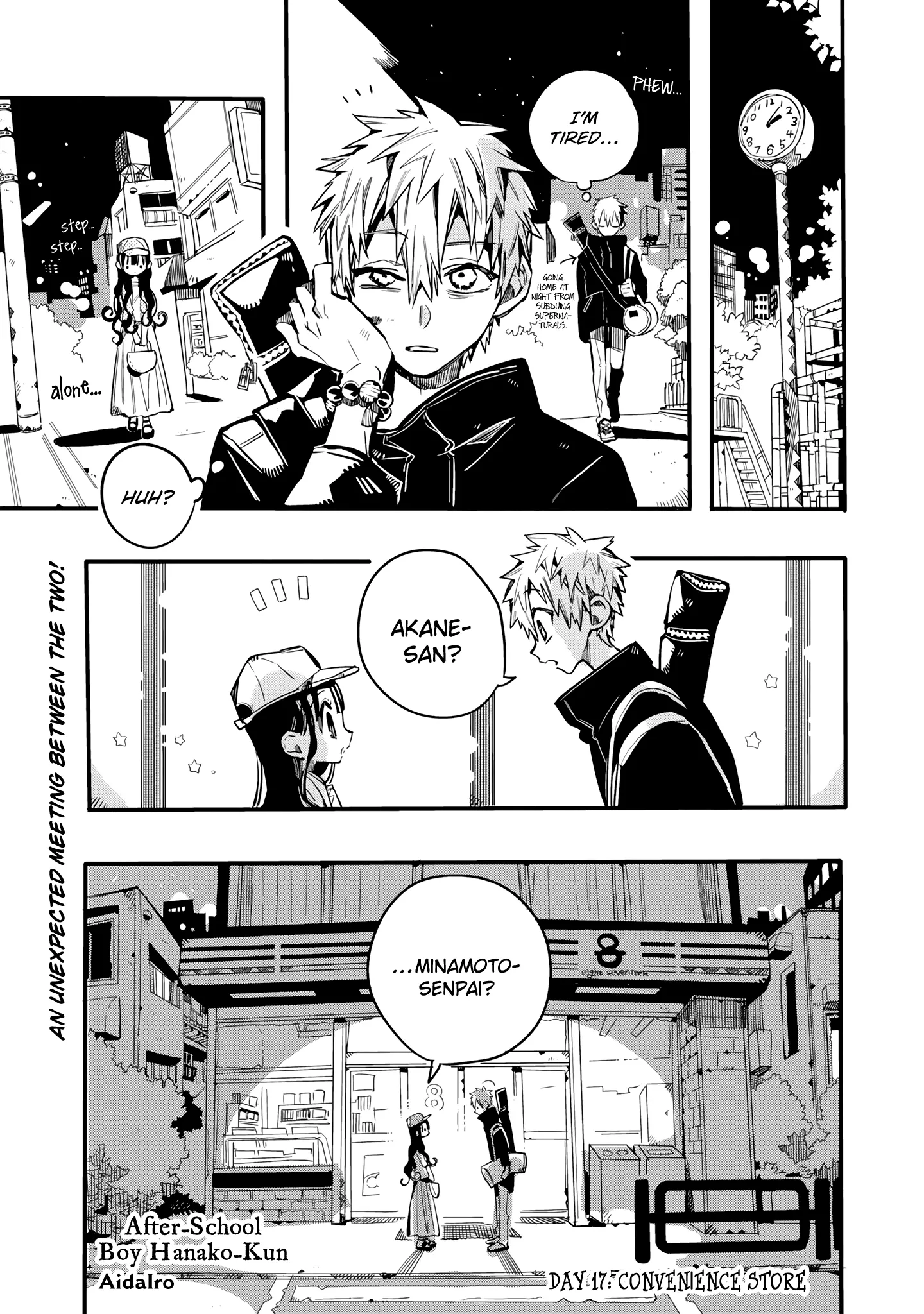 Read After-school Hanako-kun Manga Online