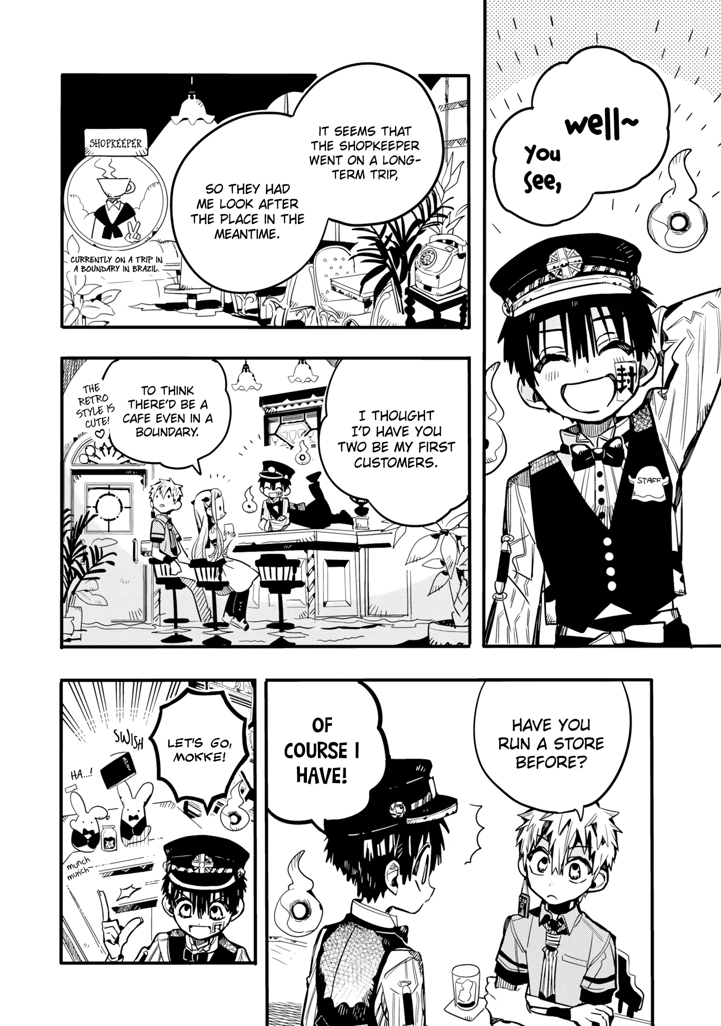 Read After-school Hanako-kun Manga Online