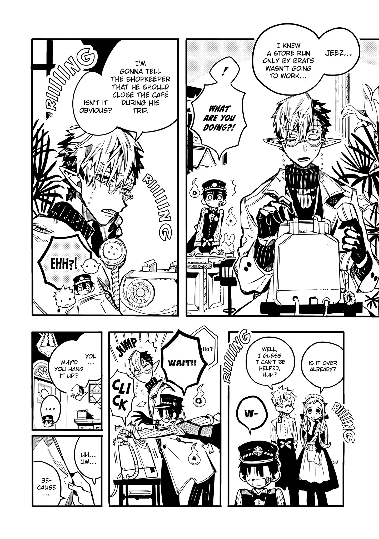 Read After-school Hanako-kun Manga Online