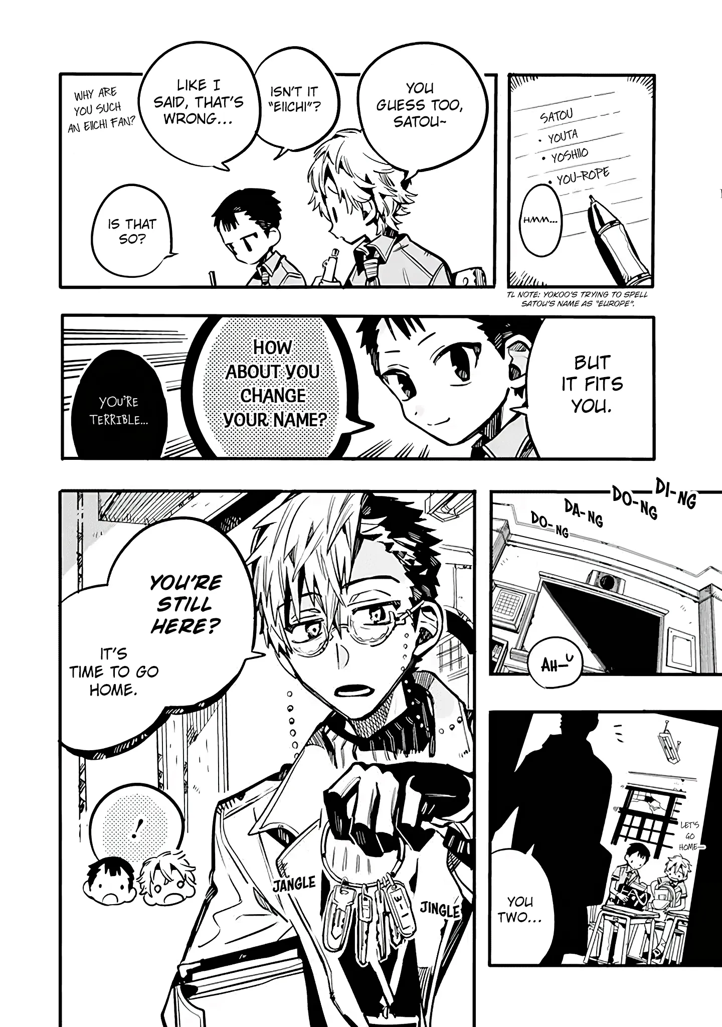 Read After-school Hanako-kun Manga Online