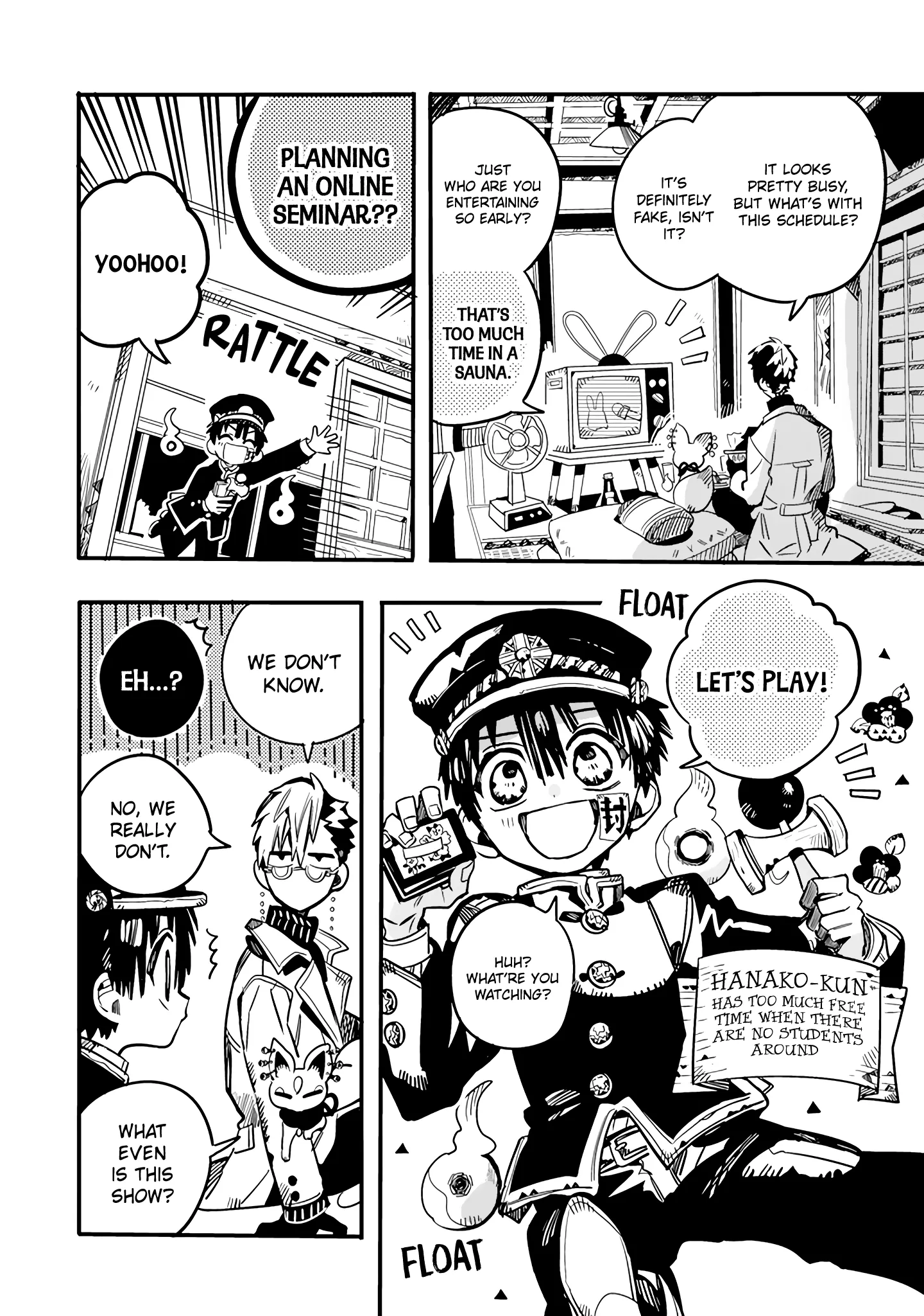 Read After-school Hanako-kun Manga Online