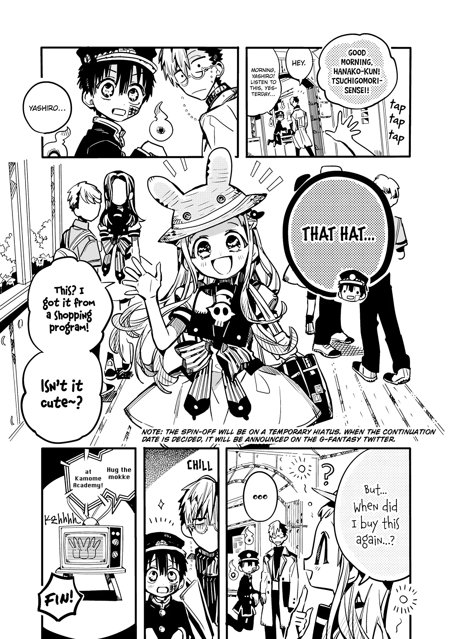 Read After-school Hanako-kun Manga Online