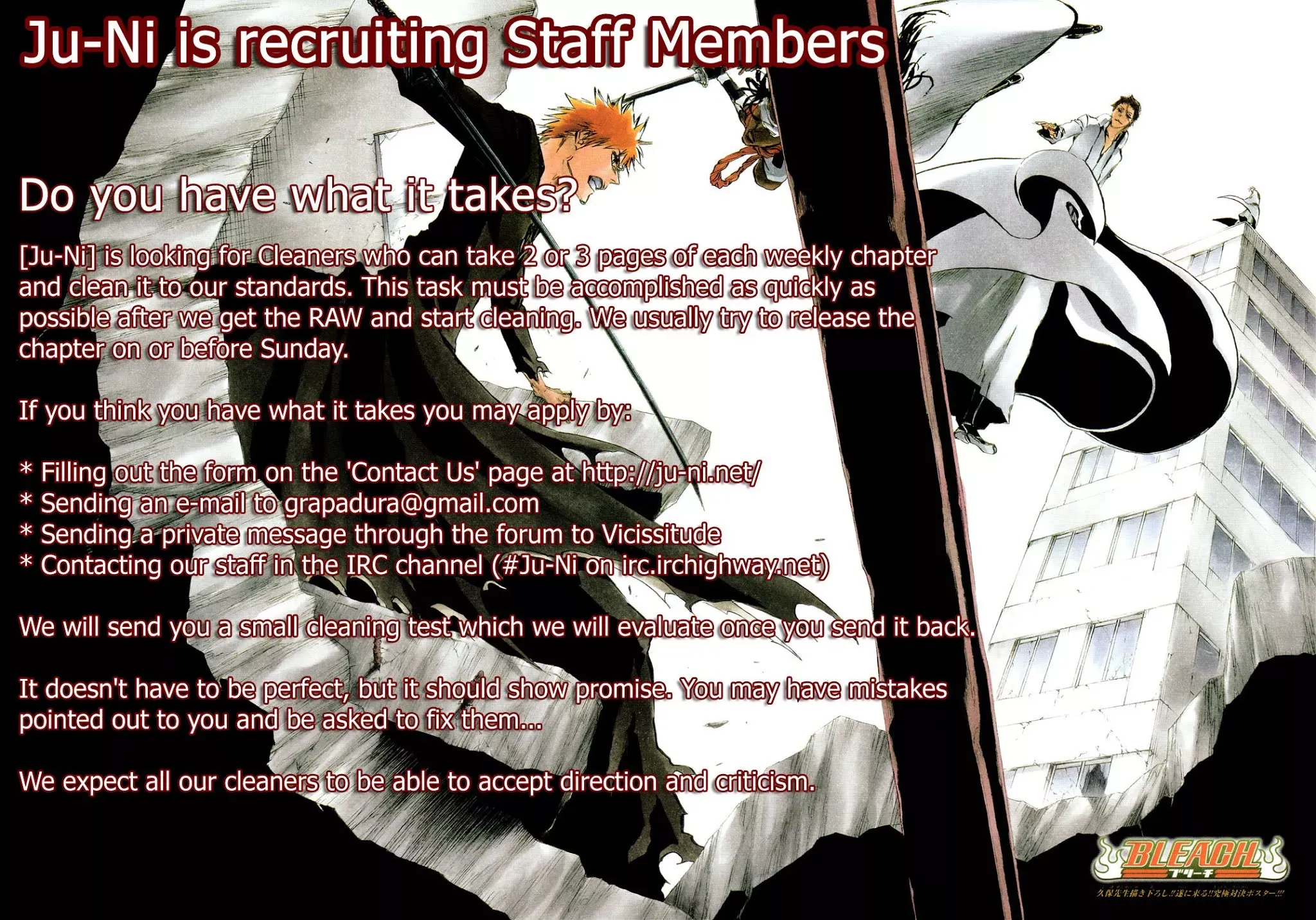 Read Bleach Manga Online