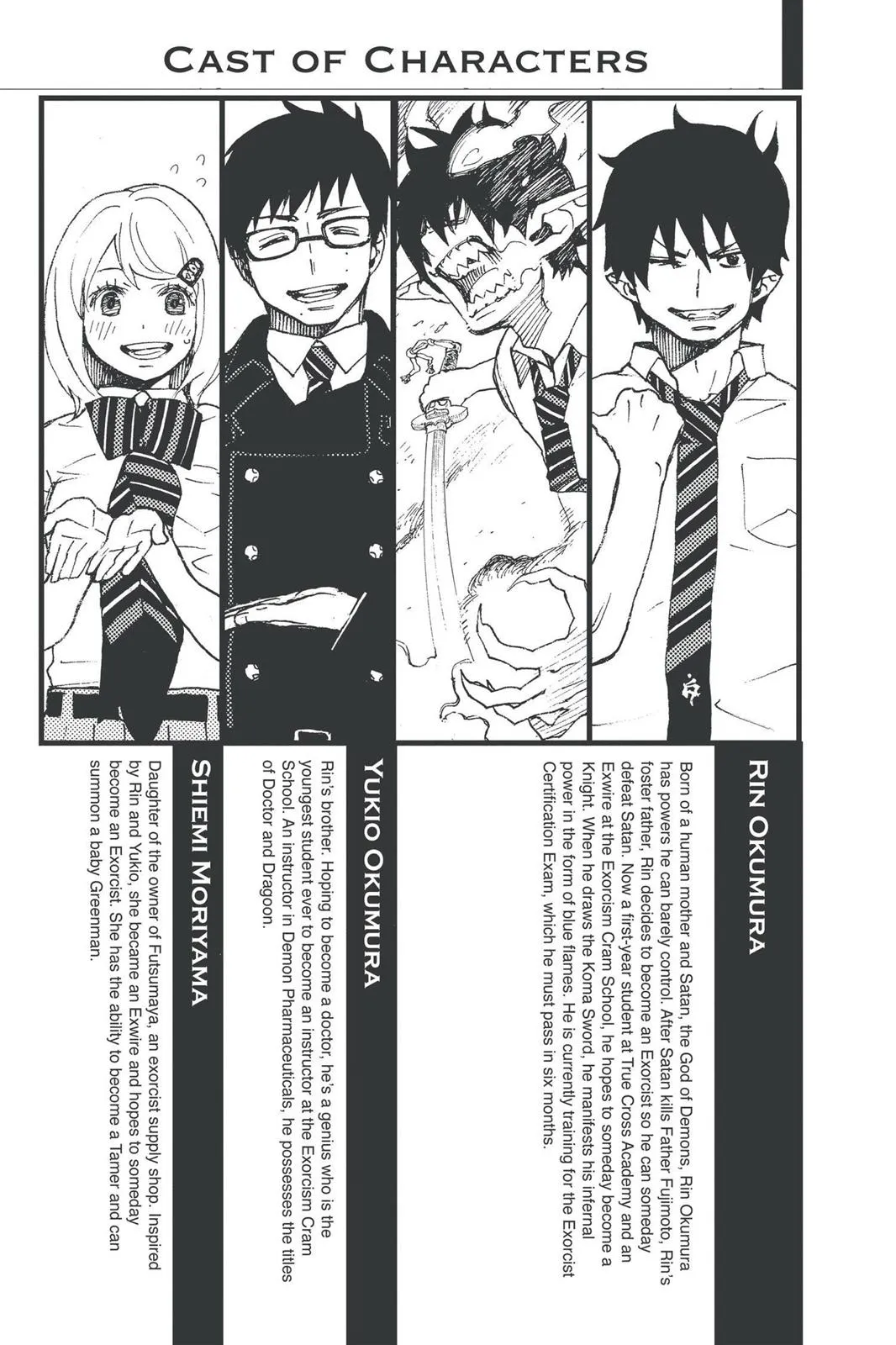 Read Blue Exorcist Manga Online