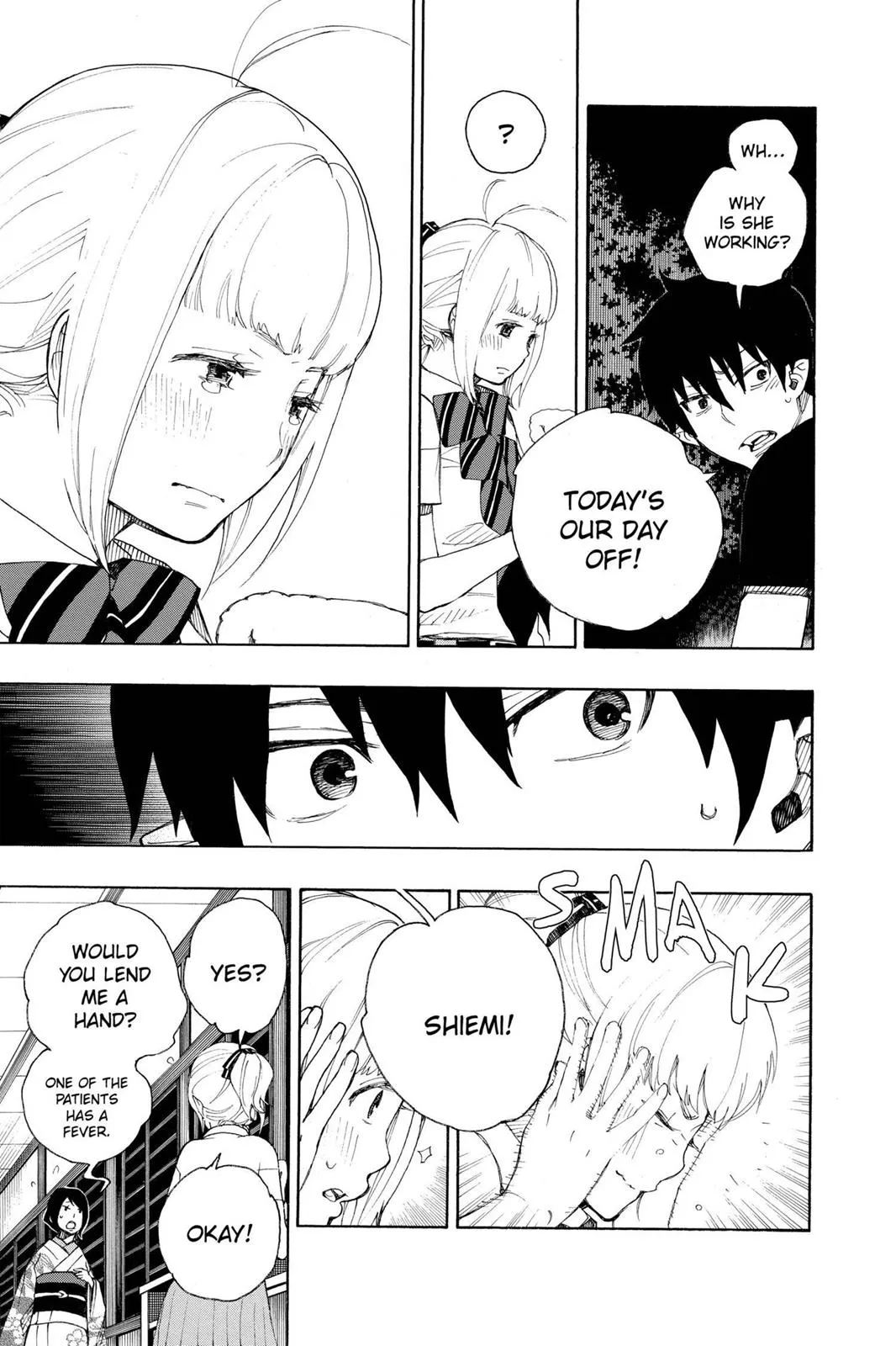 Read Blue Exorcist Manga Online