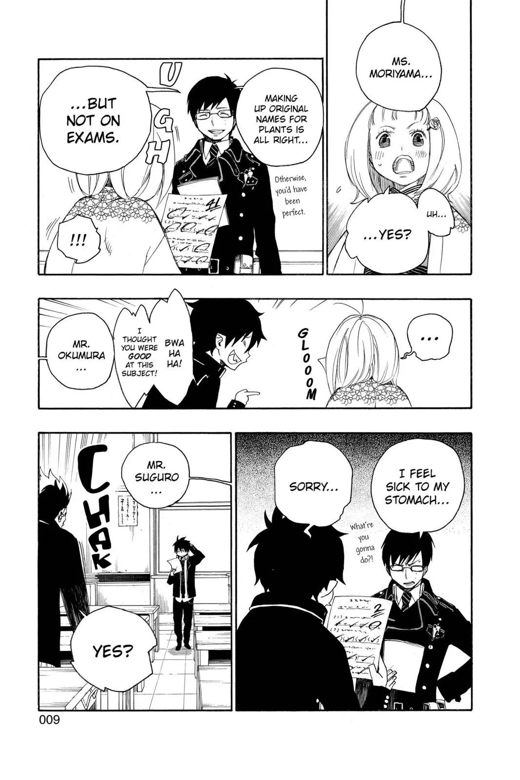 Read Blue Exorcist Manga Online