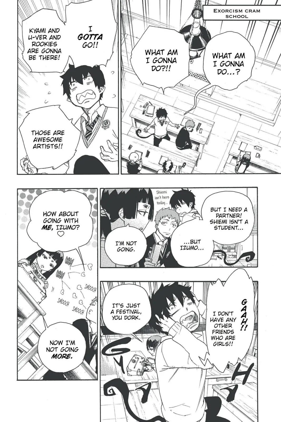 Read Blue Exorcist Manga Online