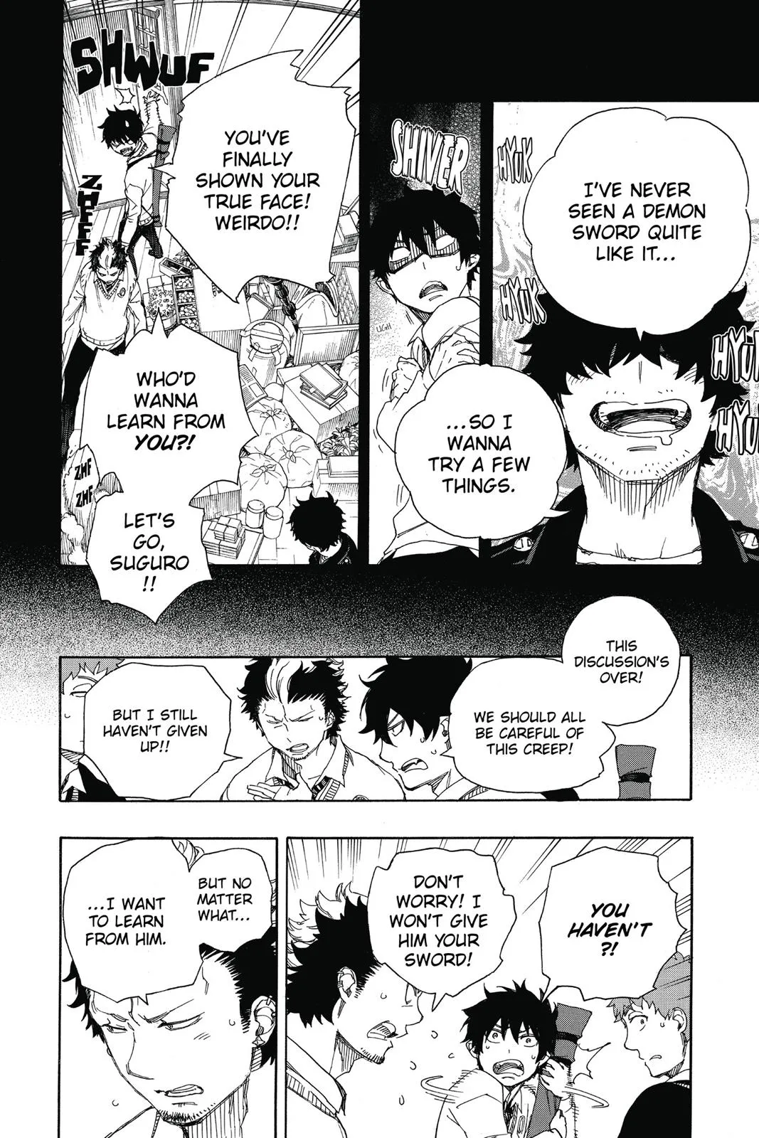 Read Blue Exorcist Manga Online