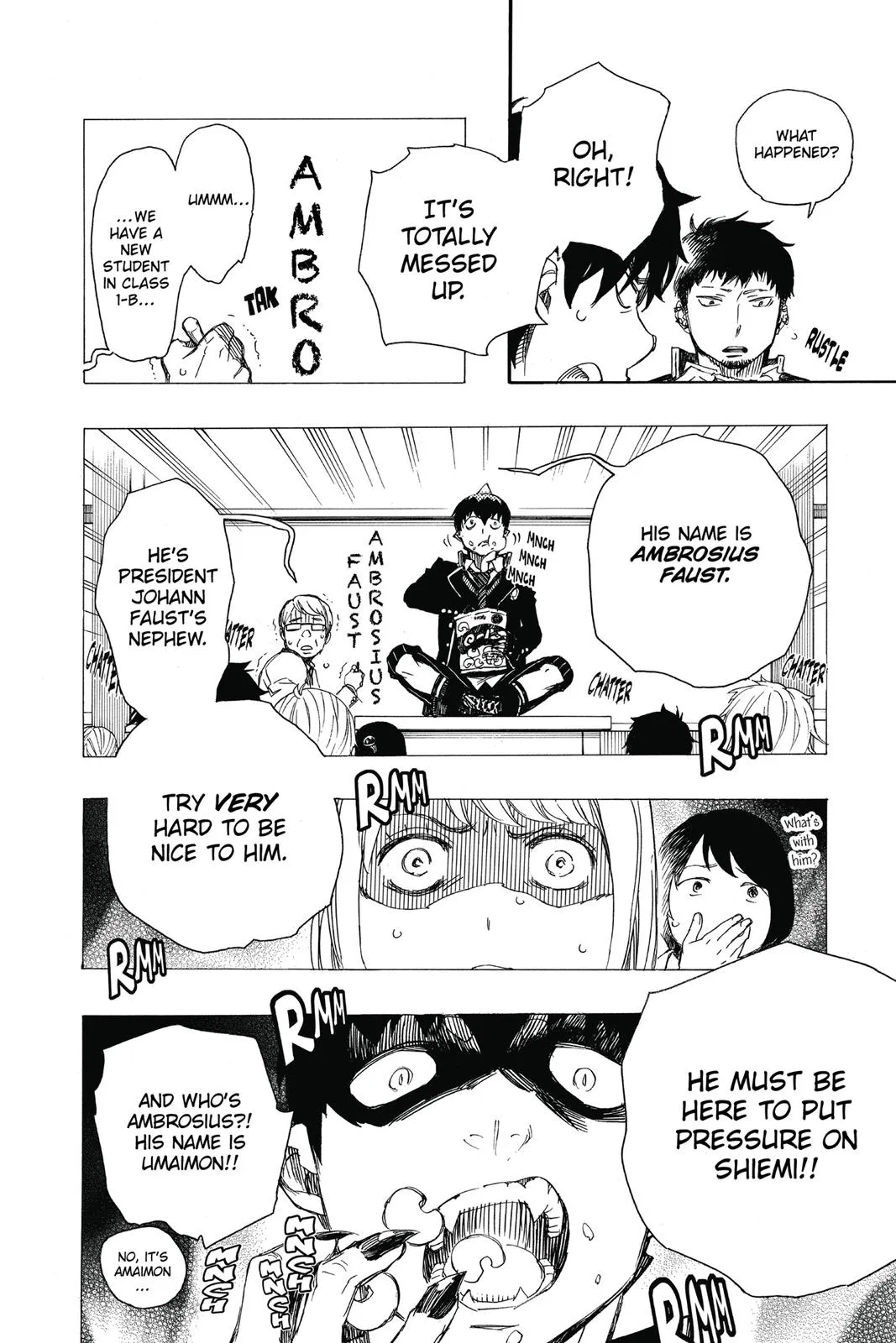 Read Blue Exorcist Manga Online