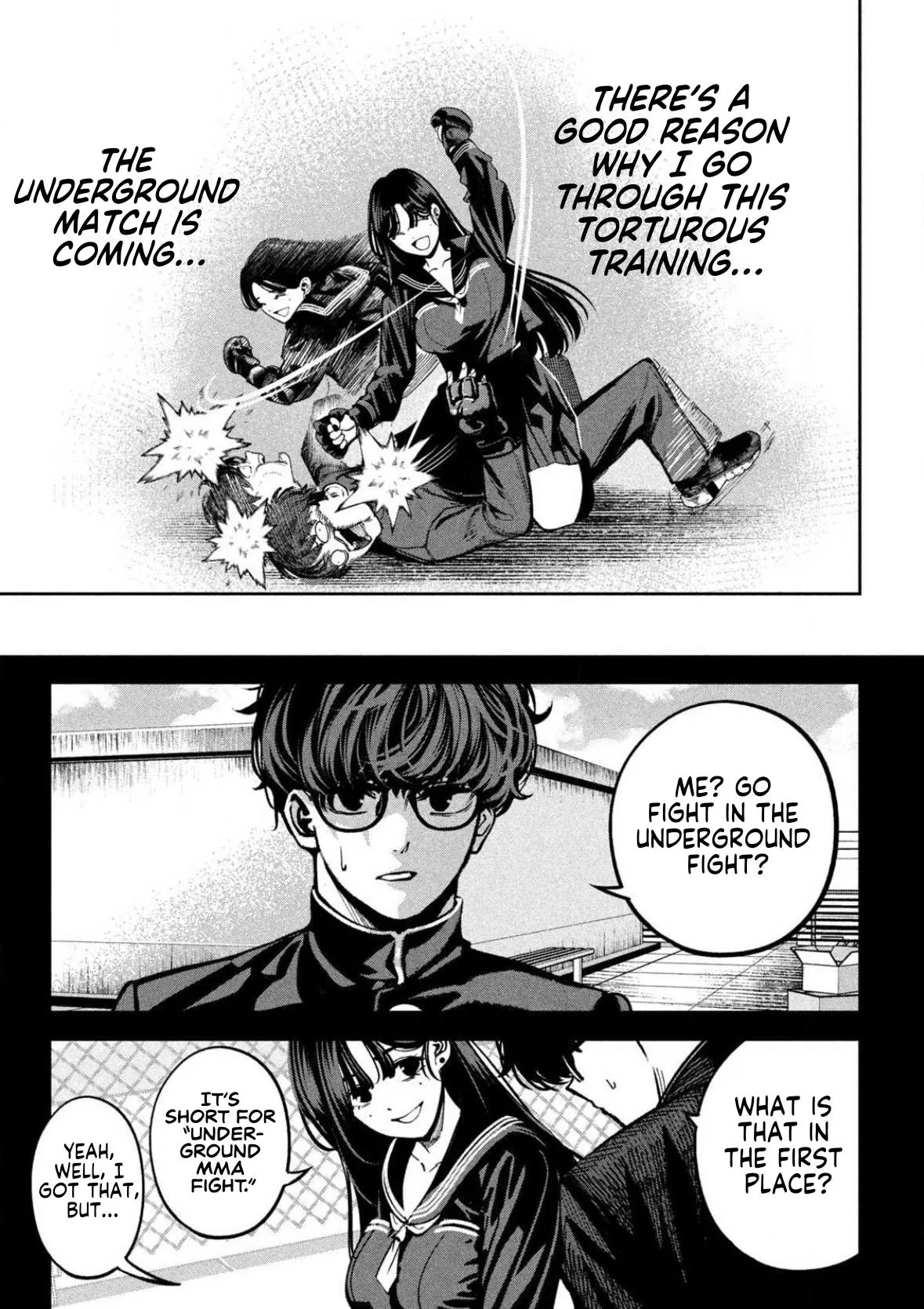 Read Bouryoku Banzai Manga Online