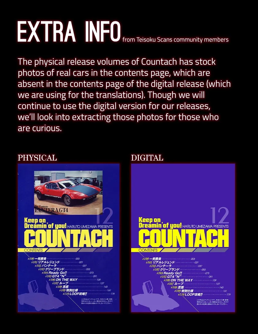 Read Countach Manga Online