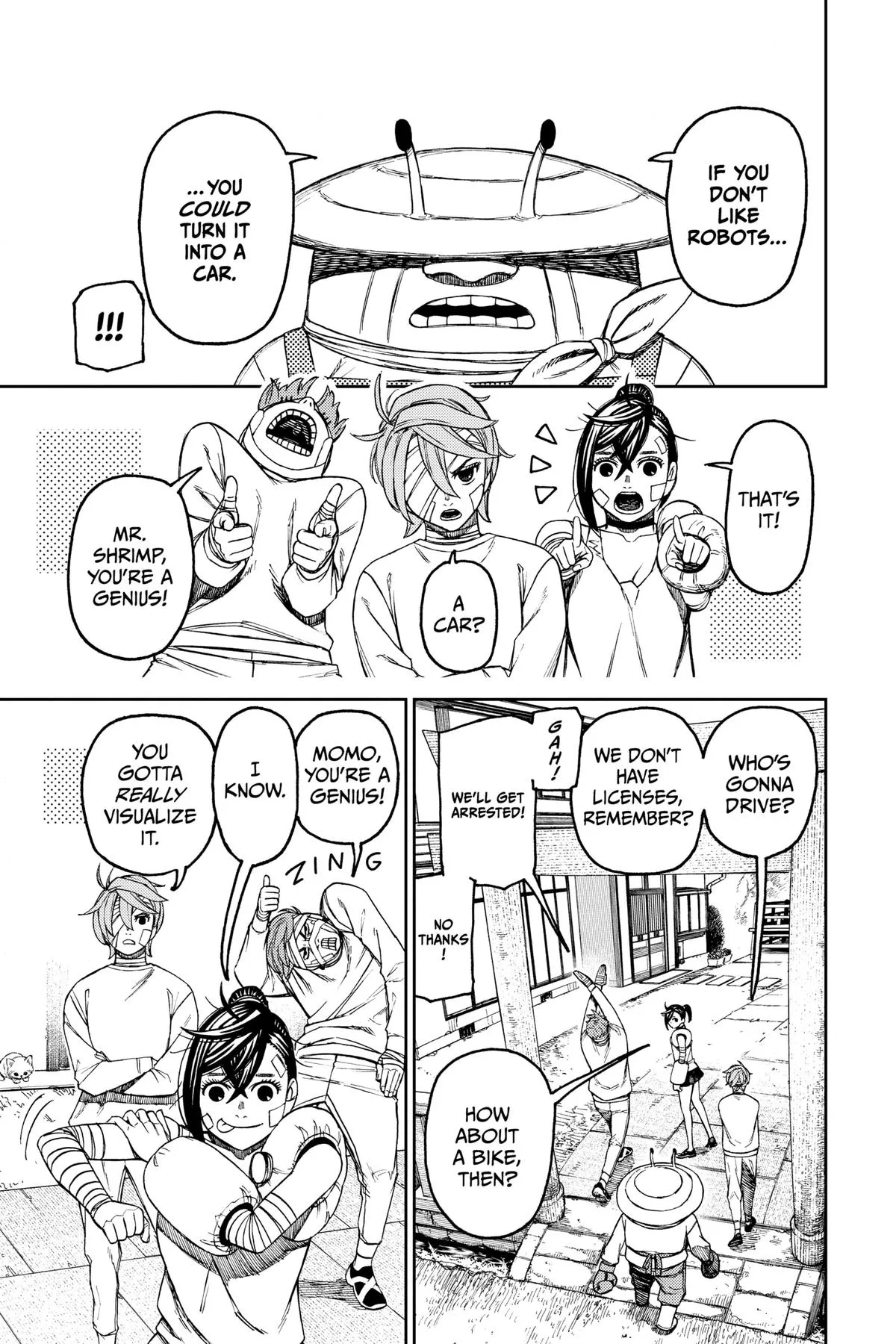 Read Dandadan Manga Online