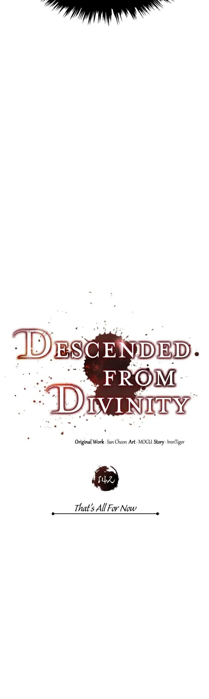 Read Descended from Divinity Manga Online