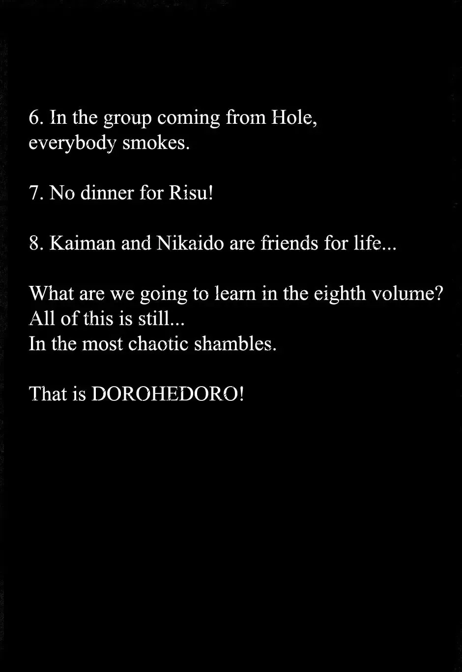 Read Dorohedoro Manga Online
