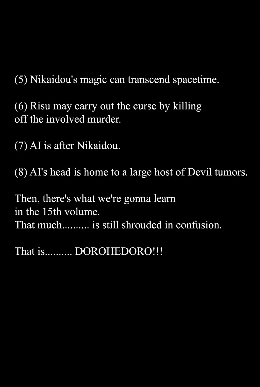 Read Dorohedoro Manga Online