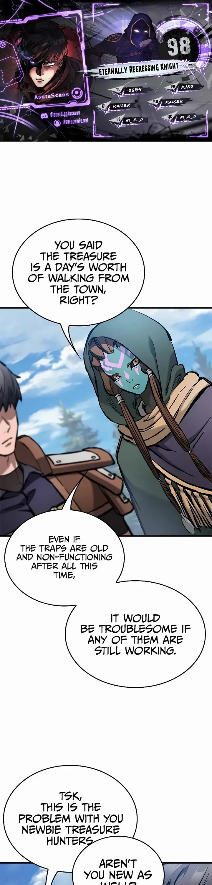 Read Eternally Regressing Knight Manga Online