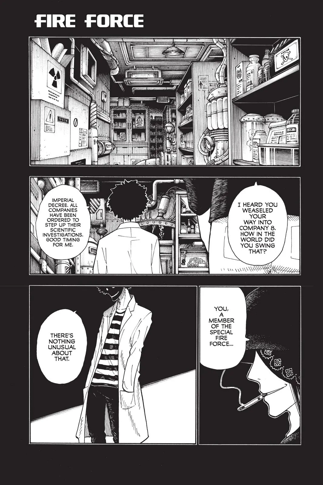 Read Fire Force Manga Online