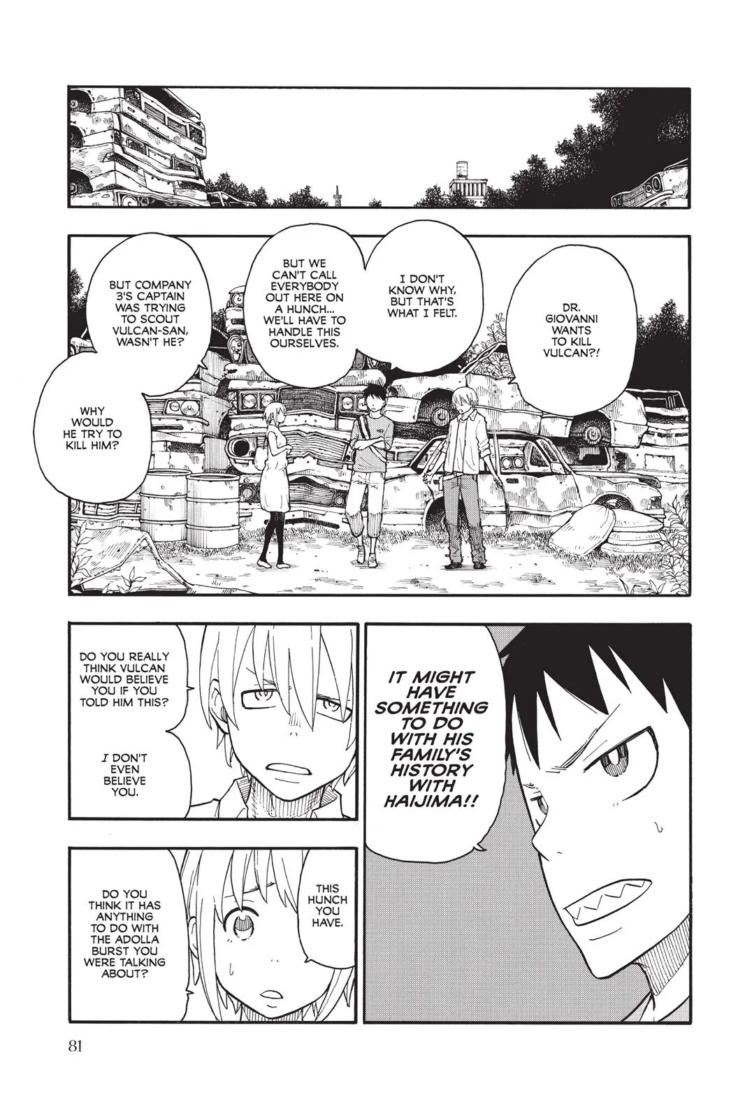 Read Fire Force Manga Online