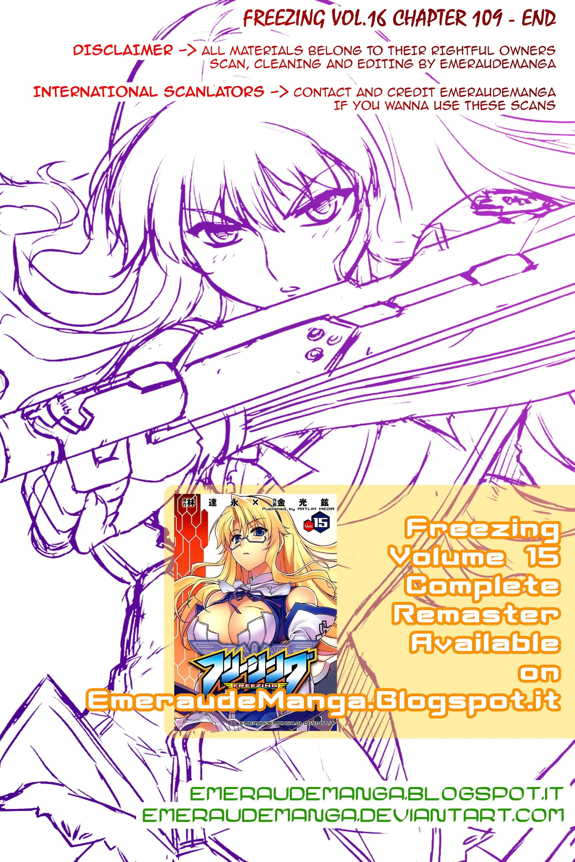 Read Freezing Manga Online