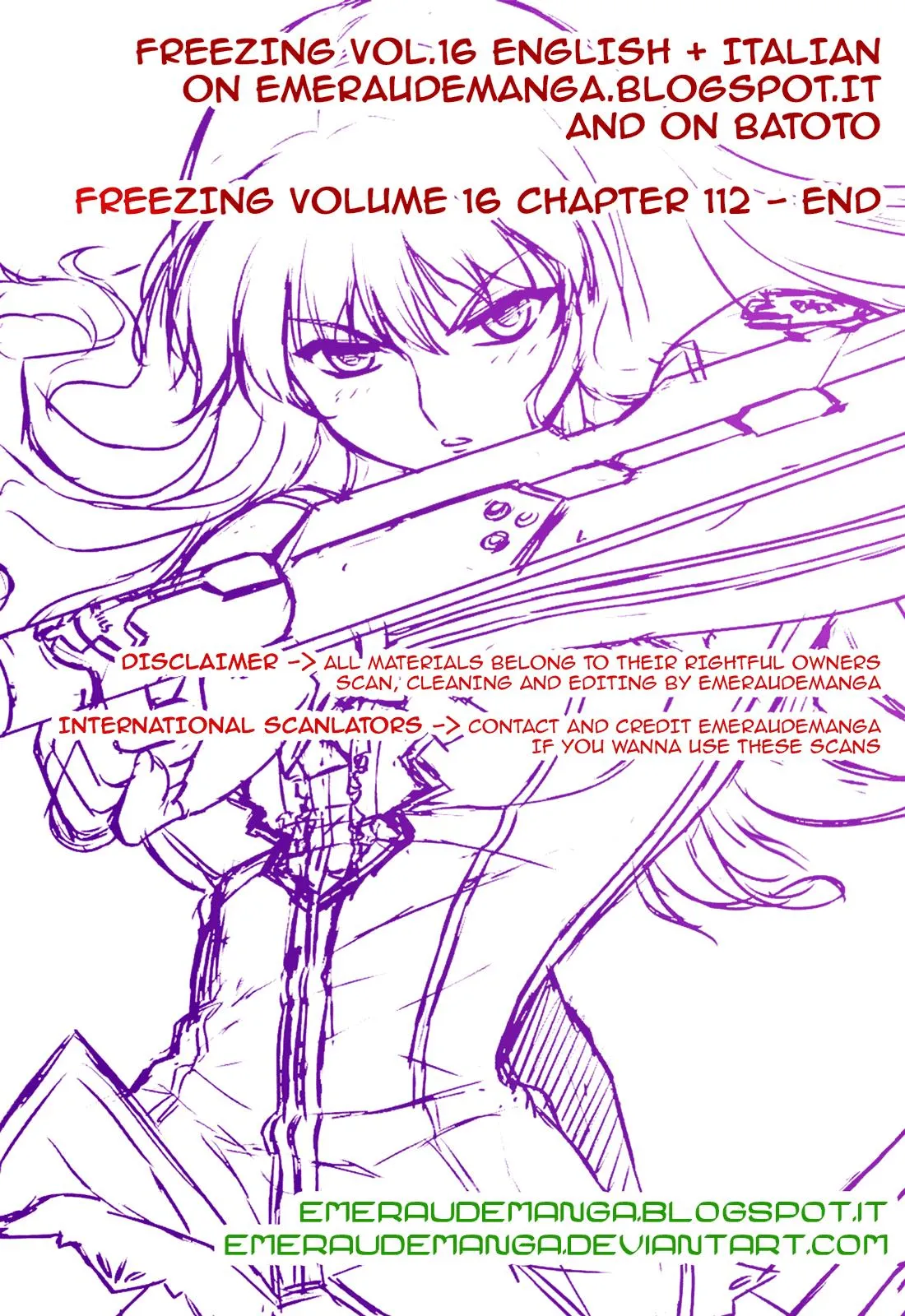 Read Freezing Manga Online