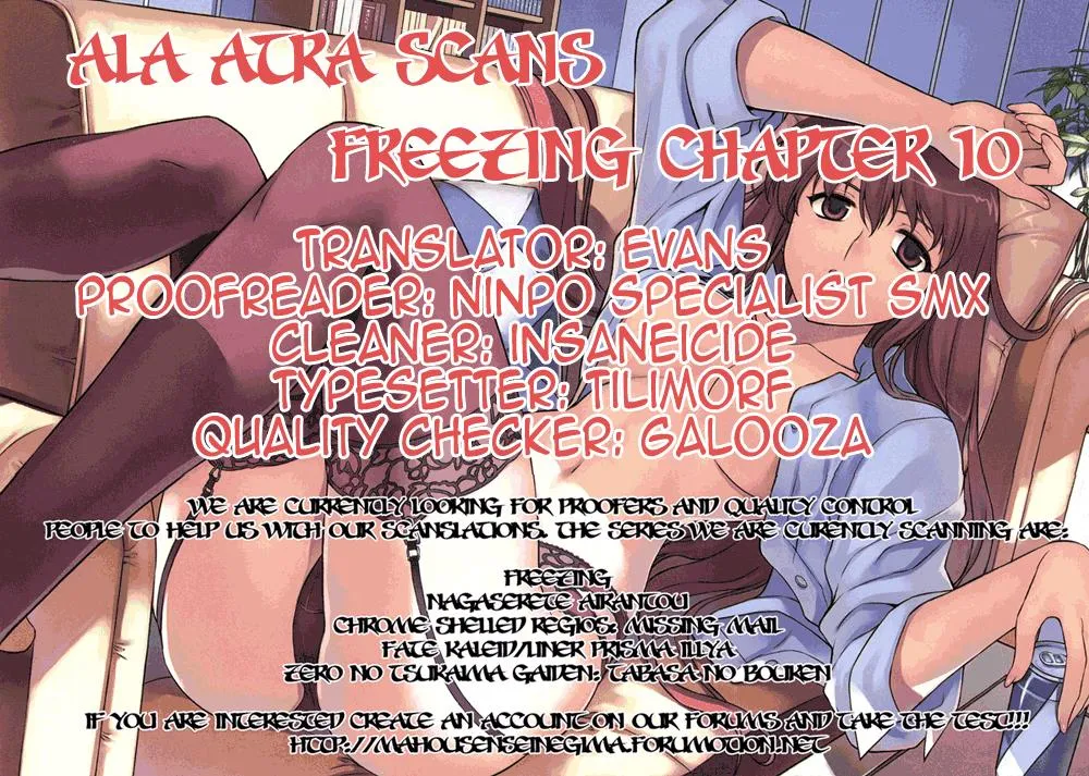 Read Freezing Manga Online