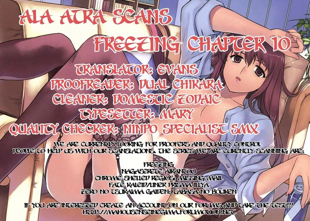 Read Freezing Manga Online
