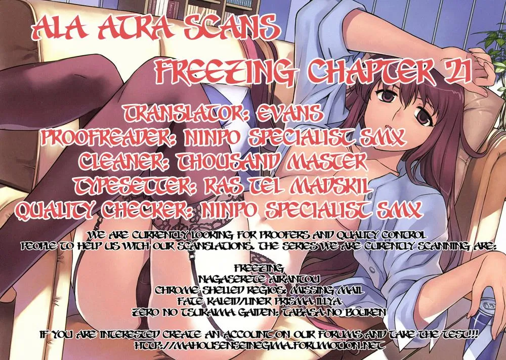 Read Freezing Manga Online