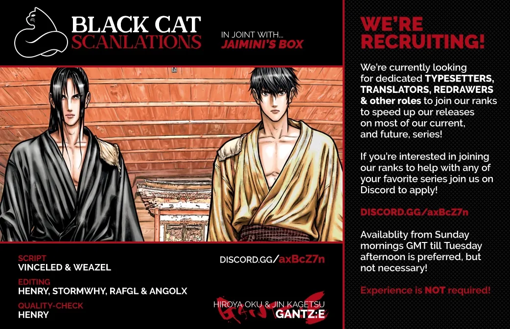 Read GANTZ:E Manga Online