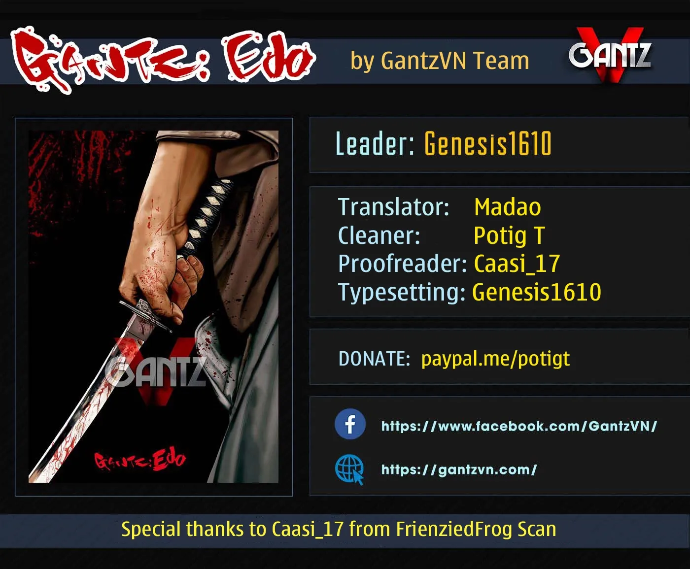 Read GANTZ:E Manga Online