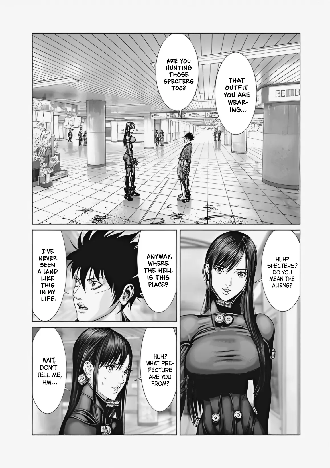 Read GANTZ:E Manga Online
