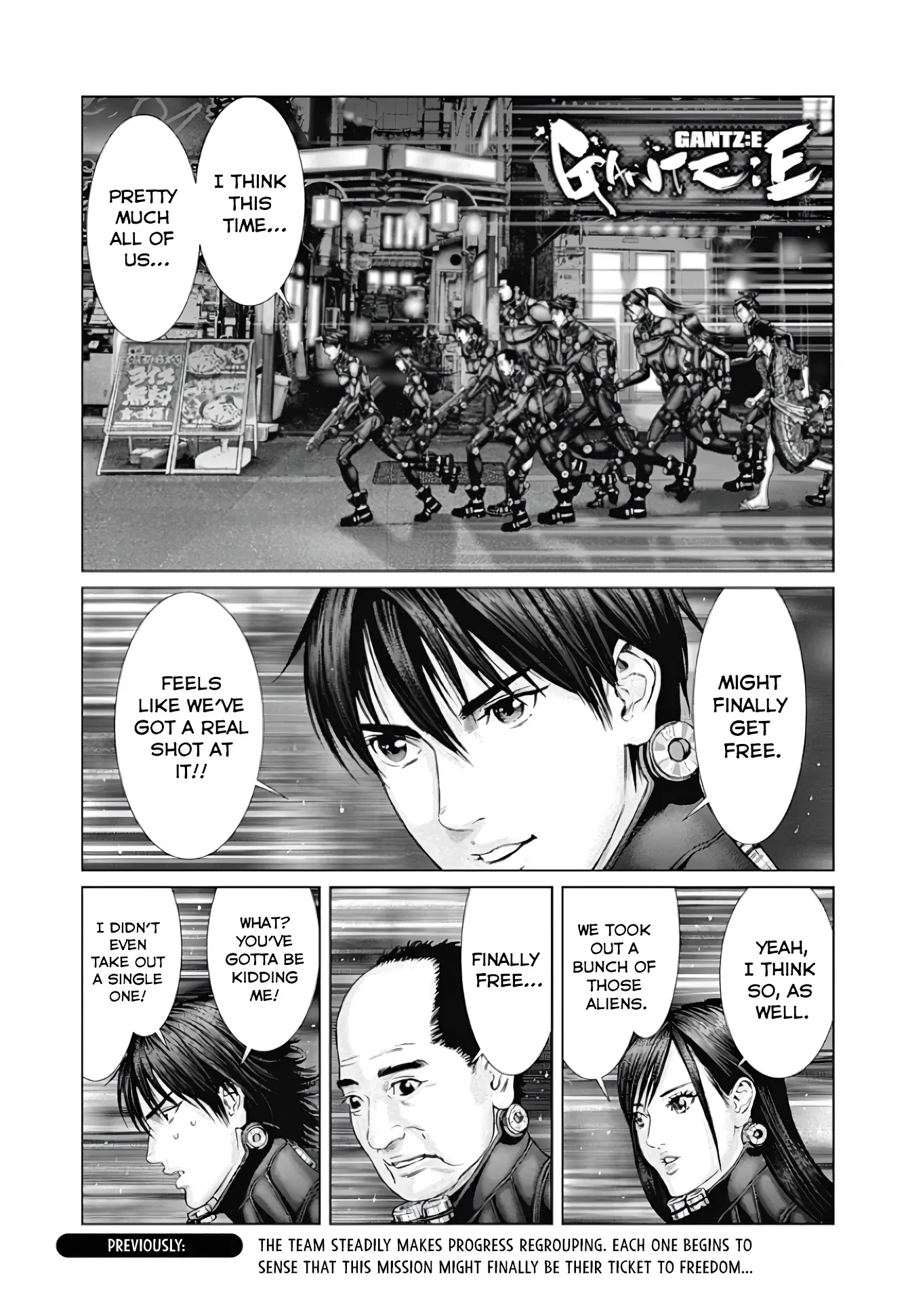 Read GANTZ:E Manga Online