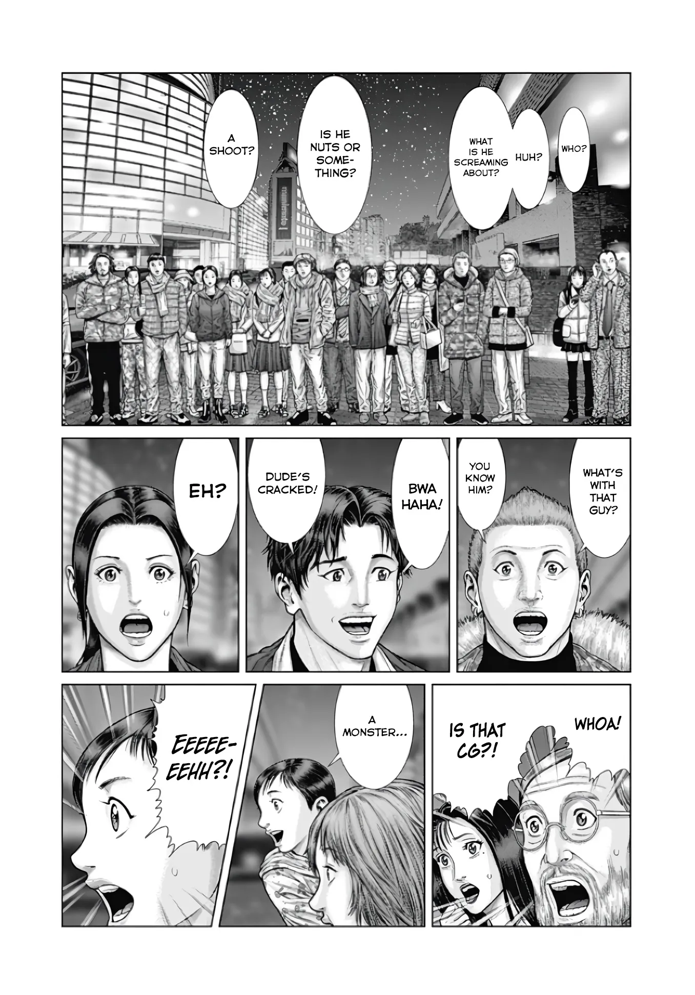 Read GANTZ:E Manga Online