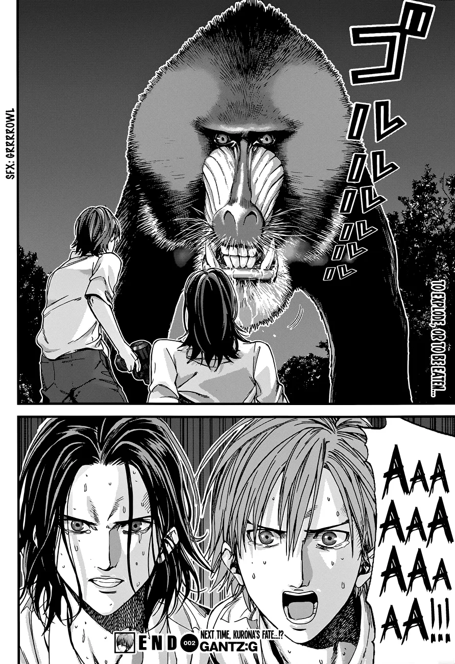 Read GANTZ:G Manga Online