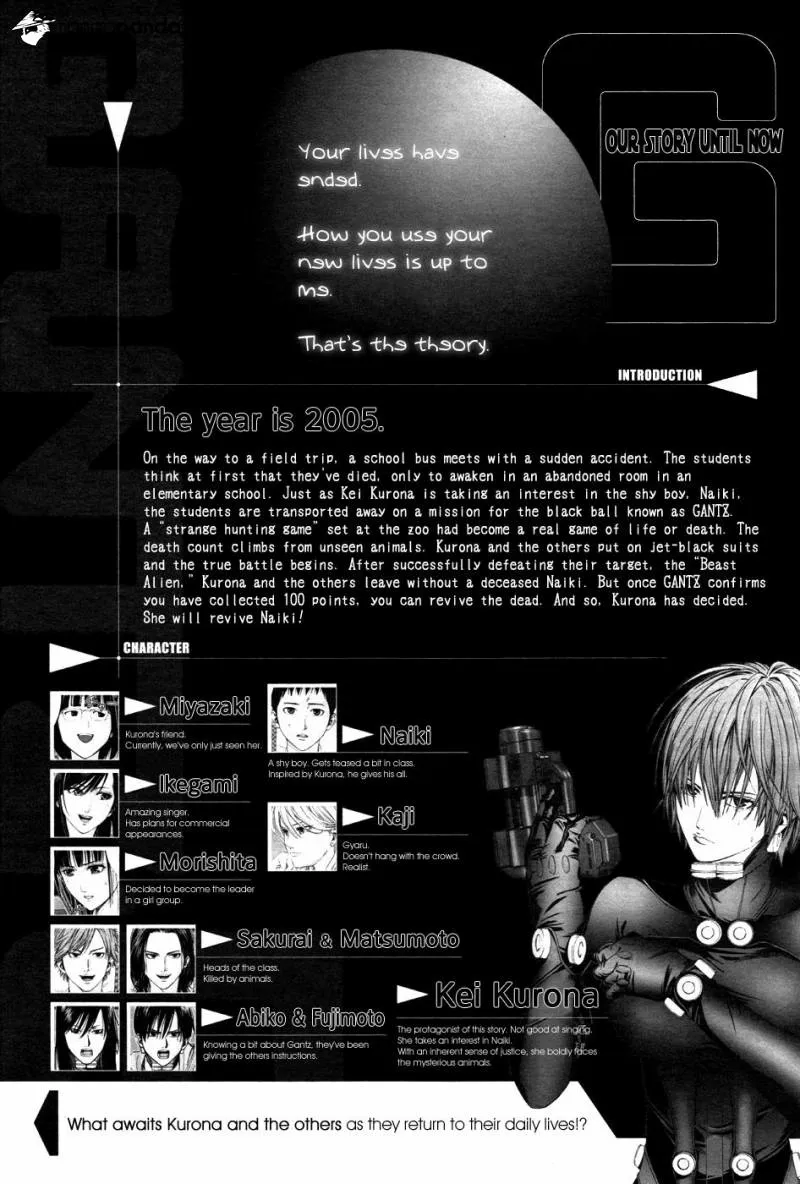 Read GANTZ:G Manga Online