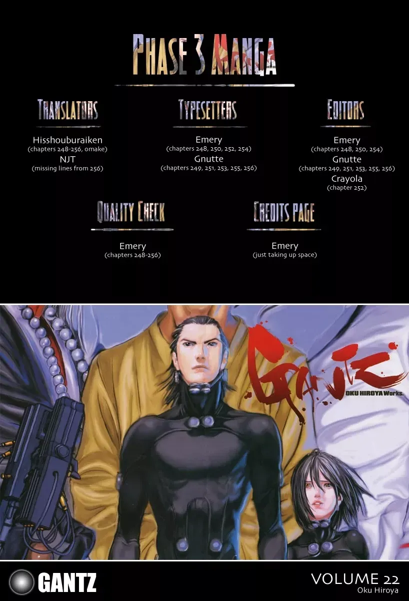 Read Gantz Manga Online