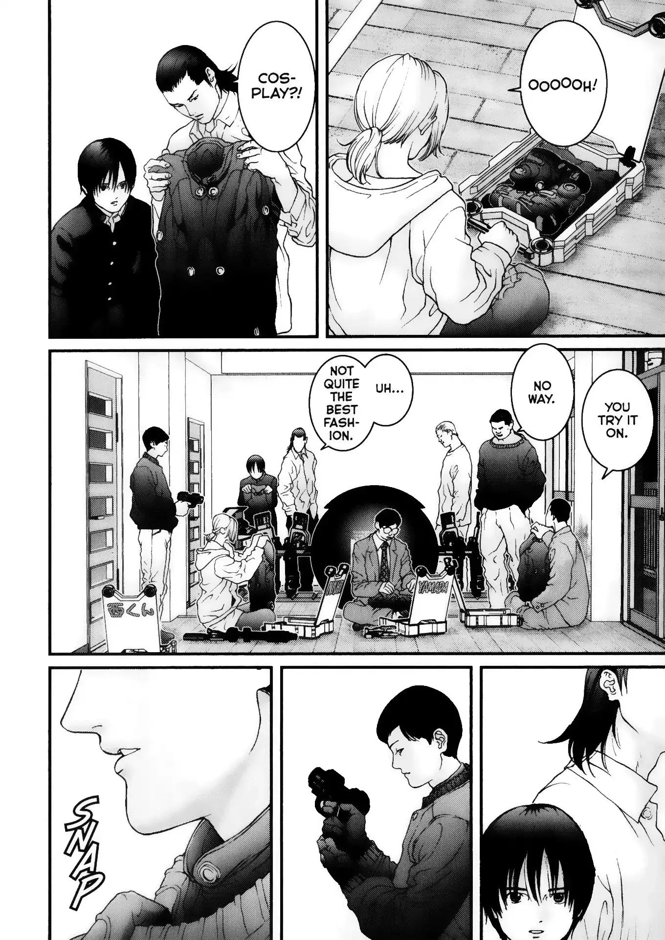 Read Gantz Manga Online