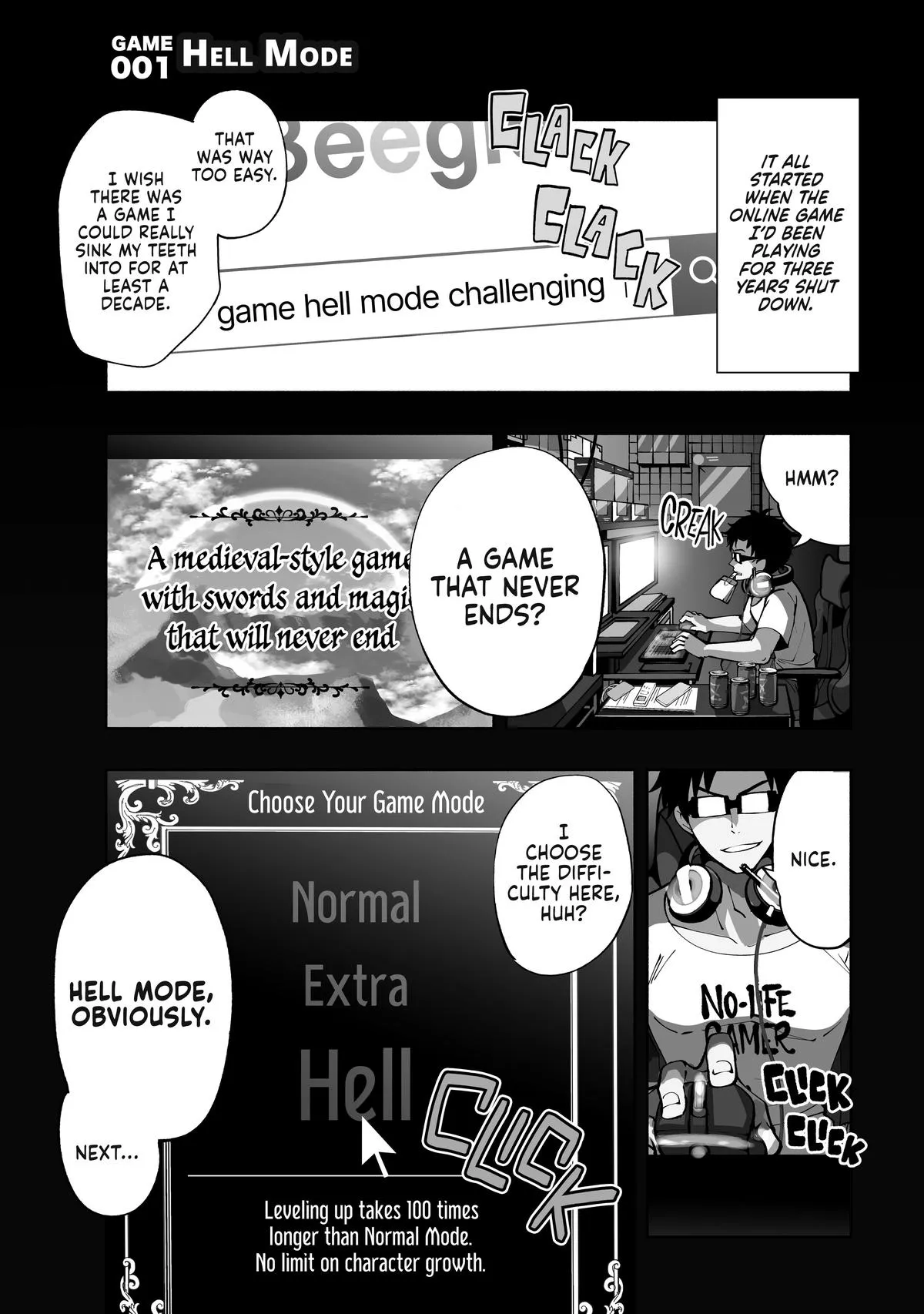 Read Hell Mode Manga Online