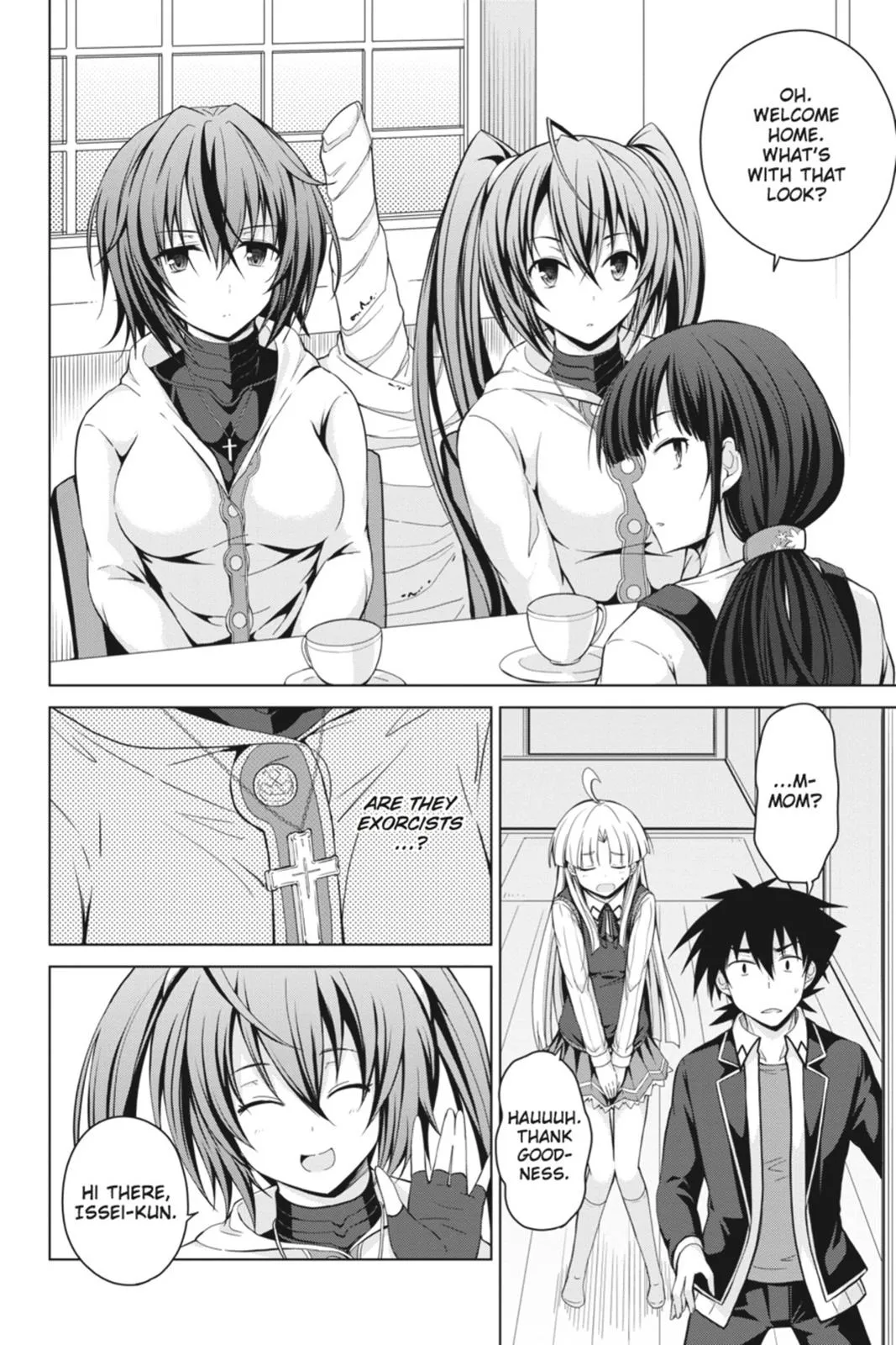 Read High-School DxD Manga Online