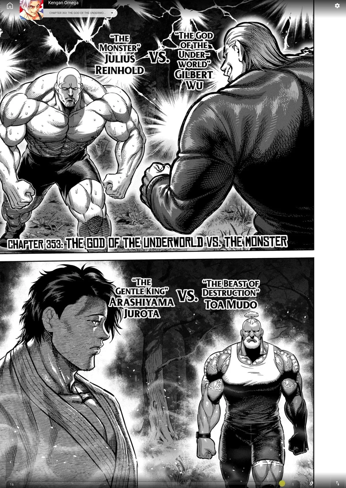 Read Kengan Omega Manga Online