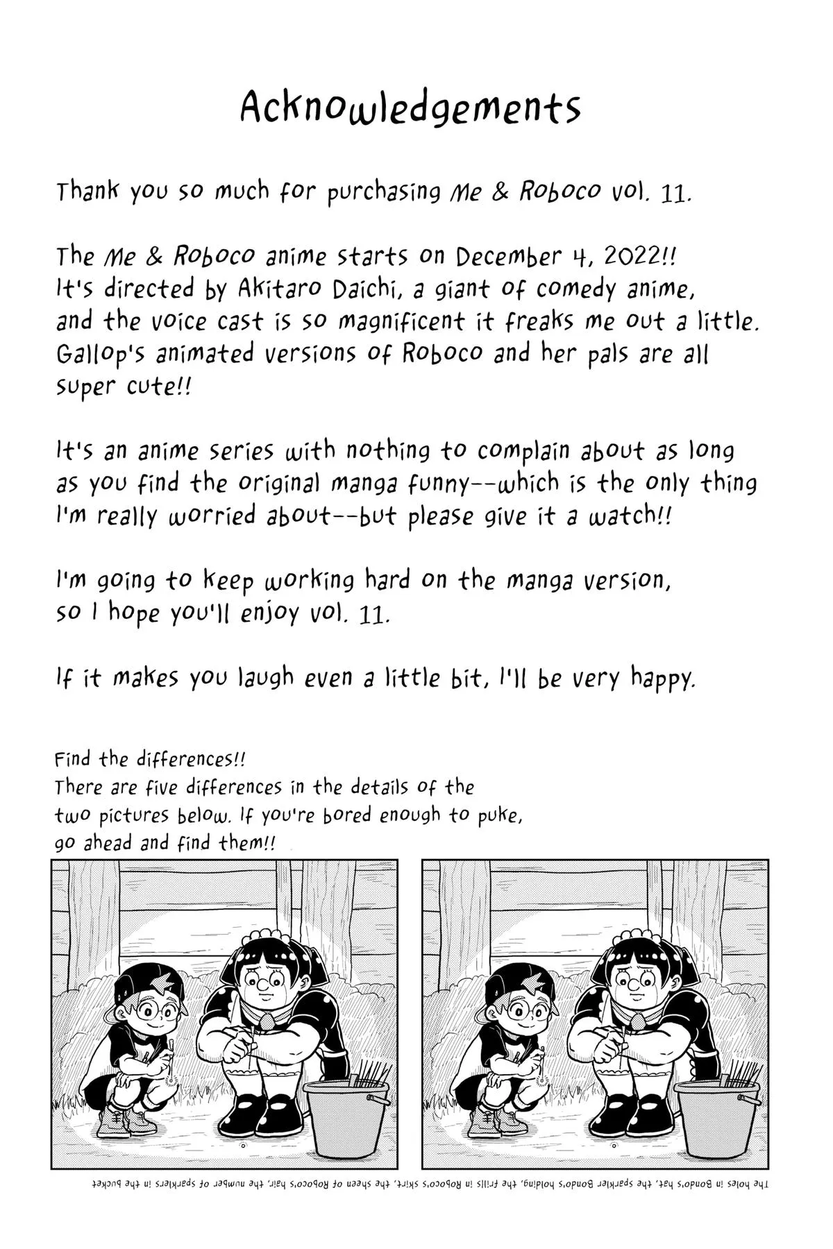 Read Me and Roboco Manga Online