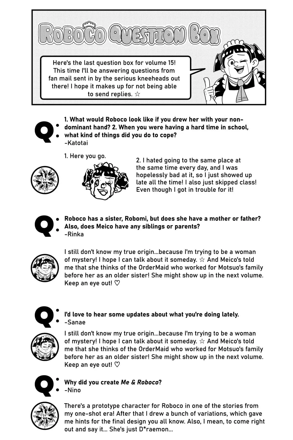 Read Me and Roboco Manga Online