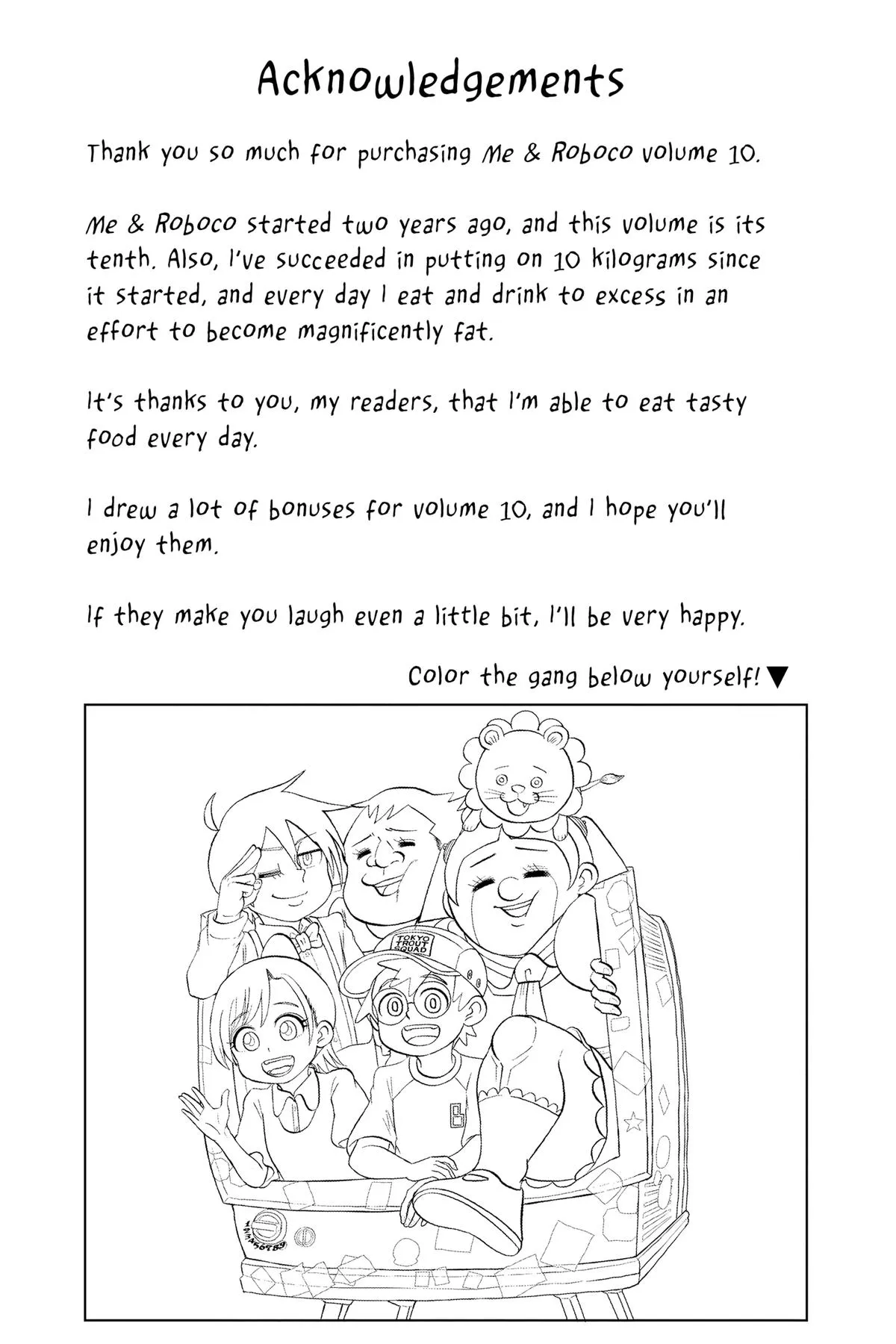Read Me and Roboco Manga Online