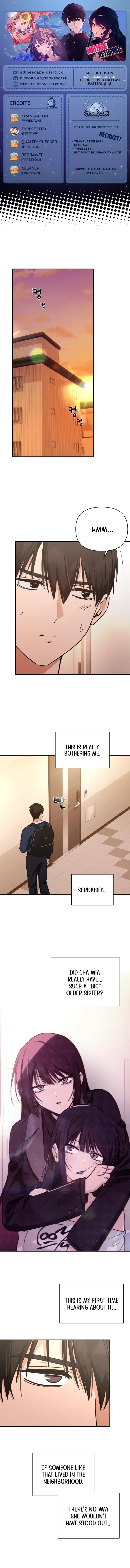Read Mia Has Returned Manga Online