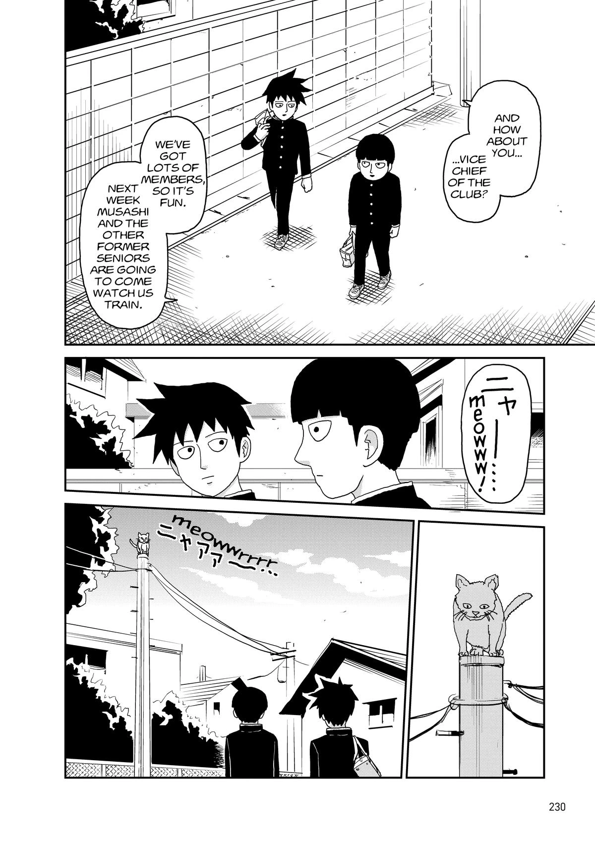 Read Mob Psycho 100 Manga Online