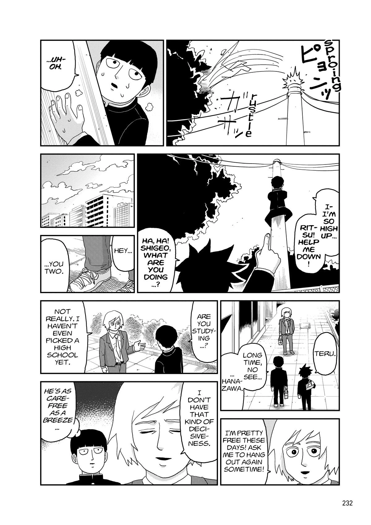 Read Mob Psycho 100 Manga Online