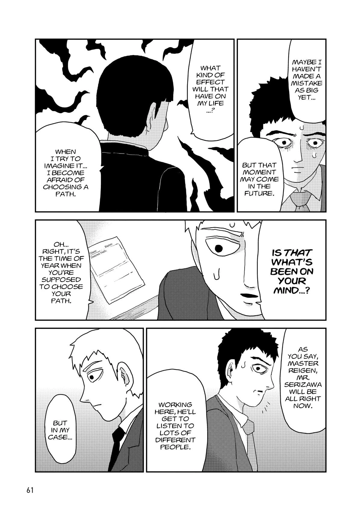 Read Mob Psycho 100 Manga Online