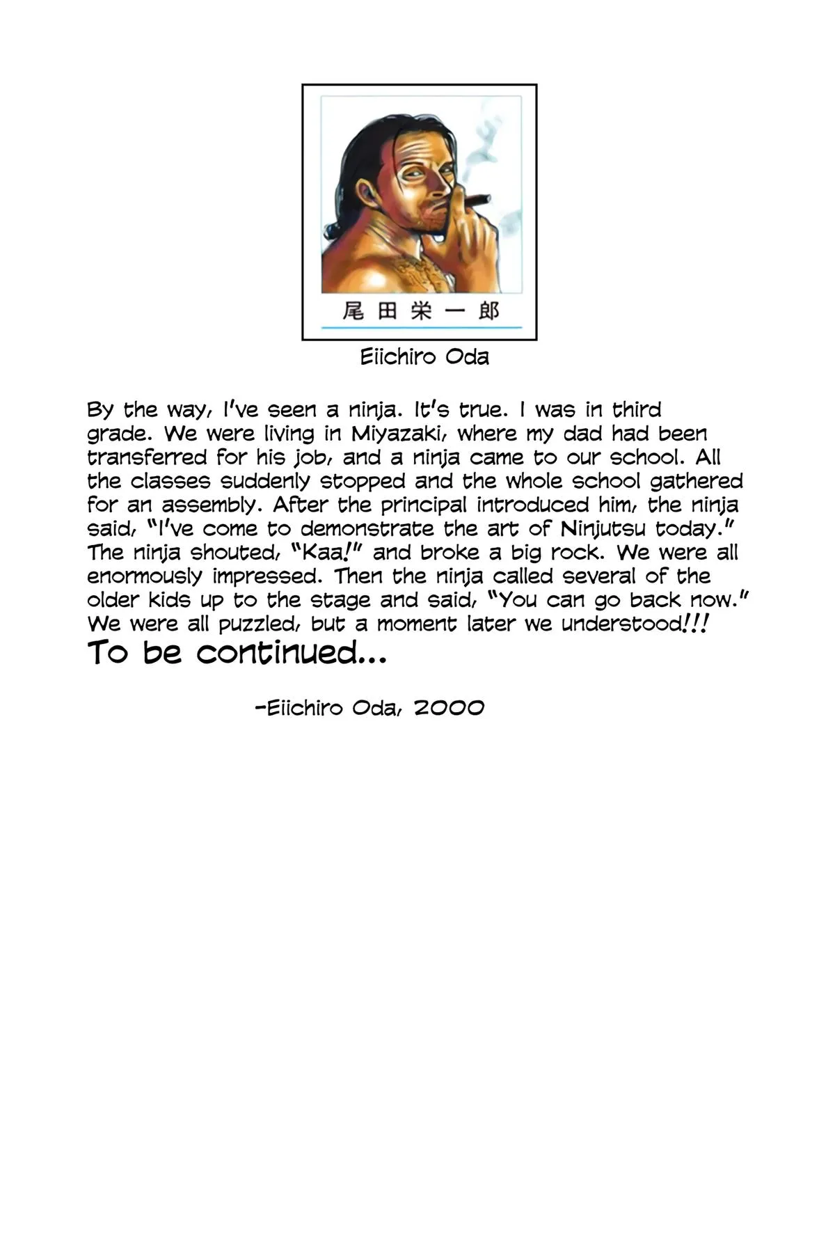 Read One Piece Manga Online
