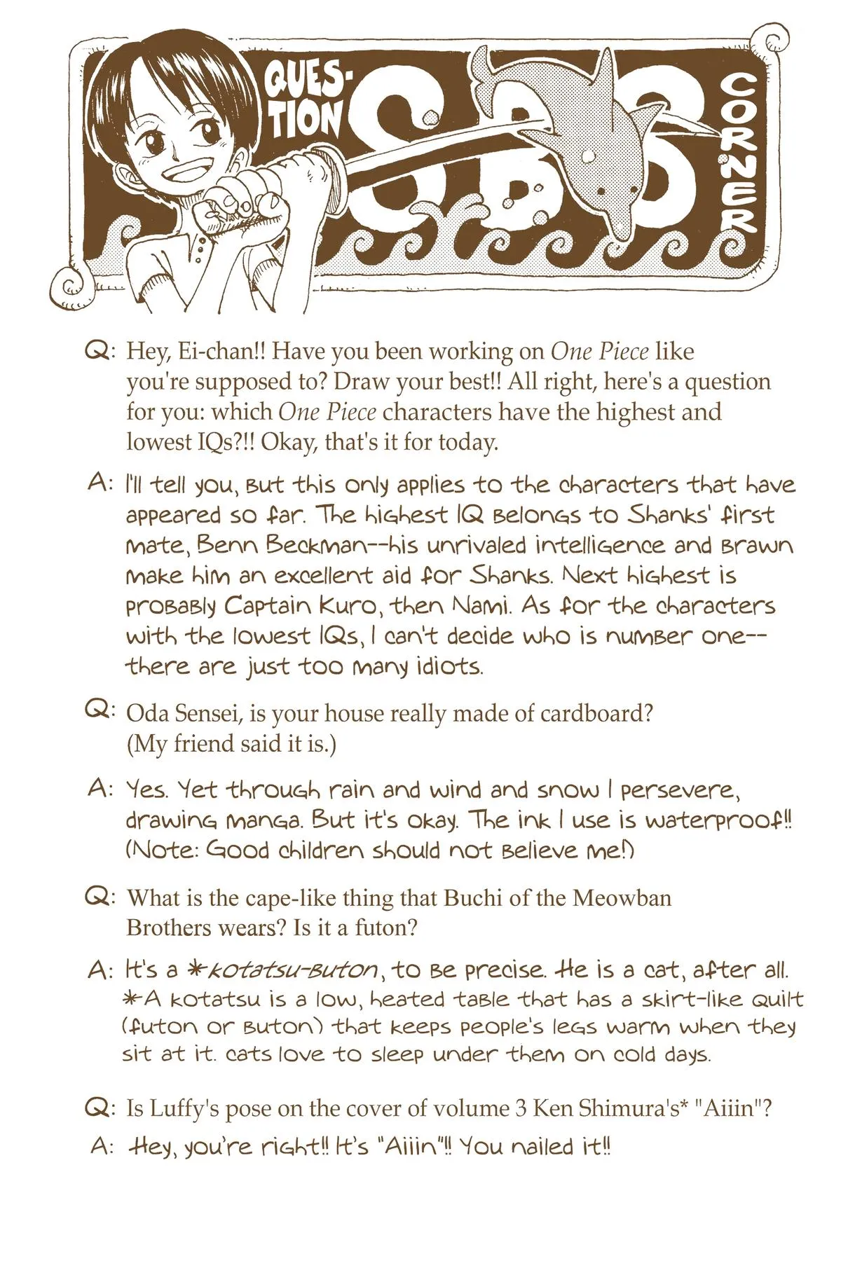 Read One Piece Manga Online